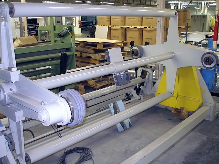 McBRIDE Turret winders, 90" working width.